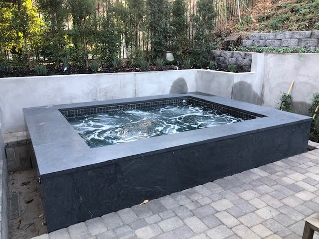 Stainless Spa Waterline Tile