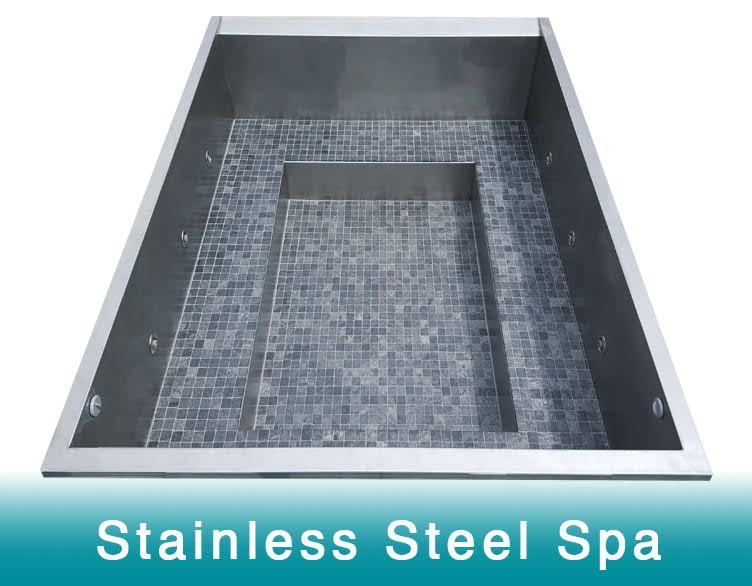 Stainless Steel Spas, Stainless Steel Jacuzzi, Stainless Steel Hot Tub